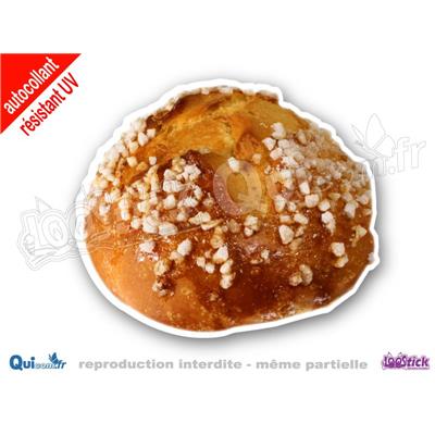 Autocollant BRIOCHE SUCRE (ref1)