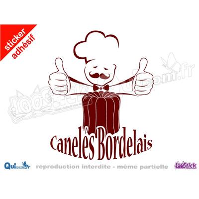 Sticker Canelés CHEF Bordelais