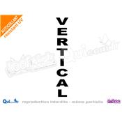 lettrage adhesif vertical dimensions prédéfinies