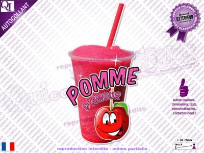 Autocollant GRANITA Pomme d'Amour