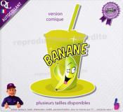 autocollant GRANITE parfum BANANE sticker