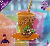 autocollant GRANITE parfum CAFE sticker
