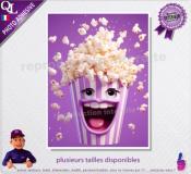 POP CORN poster autocollant photo ref 1
