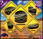 Autocollant PANNEAU AUSTRALIE snack sal�