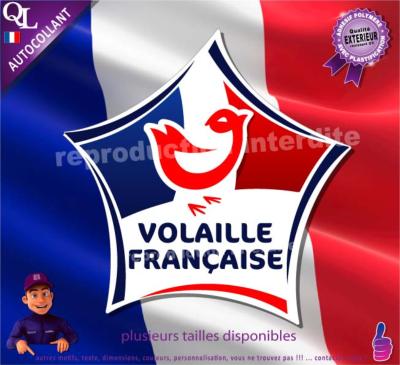 Autocollant VOLAILLE FRANCAISE
