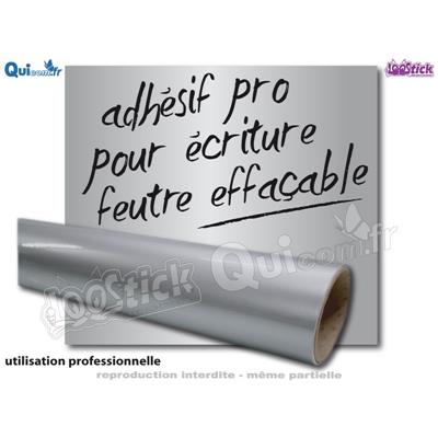 Adhésif Effaçable couleur ARGENT