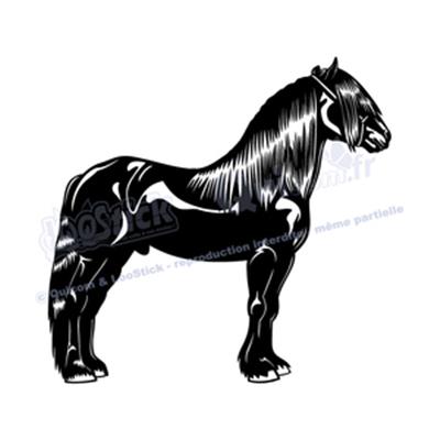 Sticker CHEVAL (ref2)