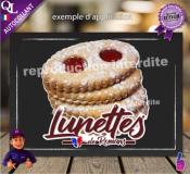 Autocollant LUNETTES de ROMANS TITRE sticker