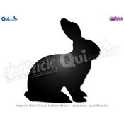 Stickers Lapin (ref4) REFLECHISSANT