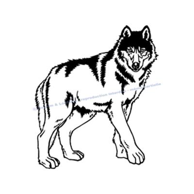 Sticker LOUP (ref1)