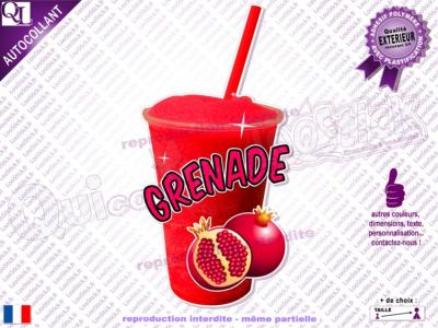Autocollant GRANITA Grenade