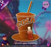 autocollant GRANITE parfum COLA sticker