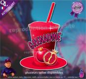 autocollant GRANITE parfum GRENADINE sticker