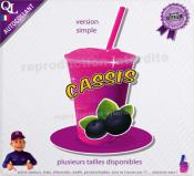 autocollant GRANITE parfum CASSIS sticker