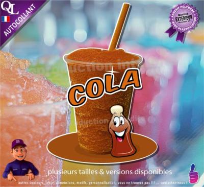 autocollant GRANITE parfum COLA sticker