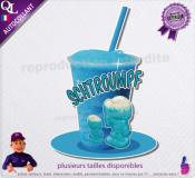 autocollant GRANITE parfum SCHTROUMPF sticker