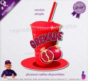 autocollant GRANITE parfum GRENADE sticker
