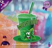 autocollant GRANITE parfum MENTHE VERTE sticker