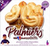 Autocollant PALMIERS au BEURRE TITRE détouré STICKER