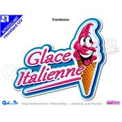 GLACE ITALIENNE COMIQUE TITRE autocollant