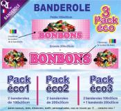 Banderole BONBONS Pack éco au choix