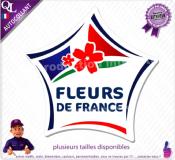 Autocollant FLEURS DE FRANCE