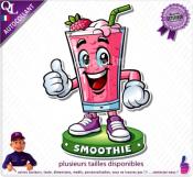 Autocollant SMOOTHIE COMIQUE ref1