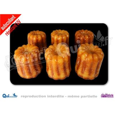 Autocollant Photo CANELES (ref4)