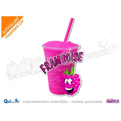 Autocollant GRANITA FRAMBOISE comique