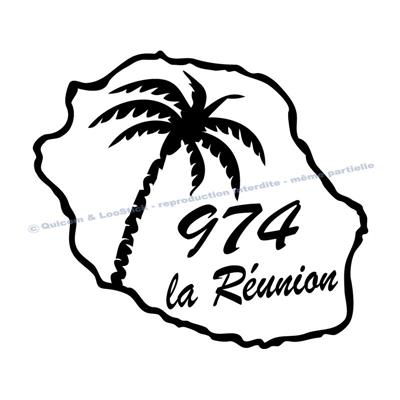 974 LA REUNION Palmier