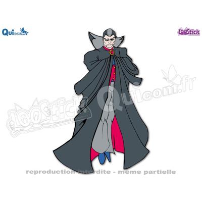 Autocollant VAMPIRE Dracula (ref2)