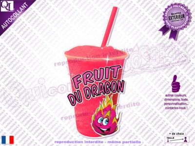 Autocollant GRANITA Fruit du Dragon