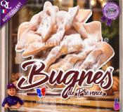 Autocollant BUGNES de PROVENCE TITRE sticker