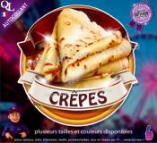 Autocollant CREPES ruban forain STICKER