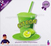 autocollant GRANITE parfum CITRON VERT sticker