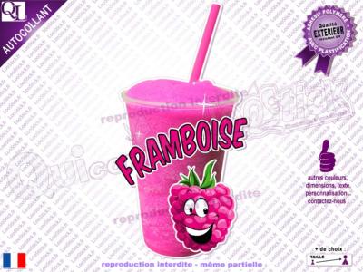 Autocollant GRANITA FRAMBOISE comique