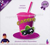 autocollant GRANITE parfum CASSIS sticker