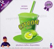 autocollant GRANITE parfum CITRON VERT sticker