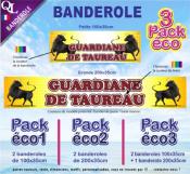 Banderole GUARDIANE de TAUREAU Pack éco au choix