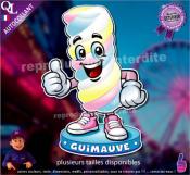 Autocollant GUIMAUVE COMIQUE ref1