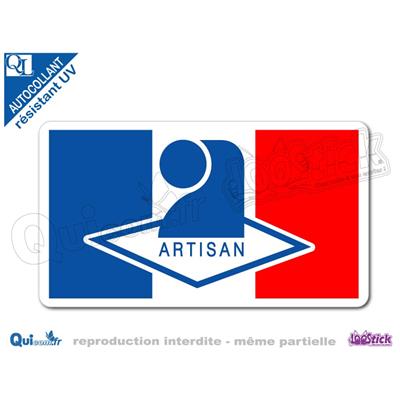 Autocollant ARTISAN FRANCE FRANCAIS