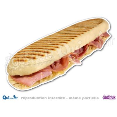 Autocollant PANINI Jambon