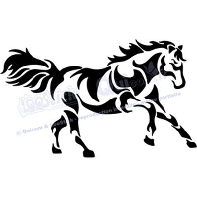 Sticker CHEVAL (ref13)