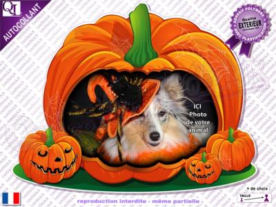 Autocollant Mon CHIEN Halloween