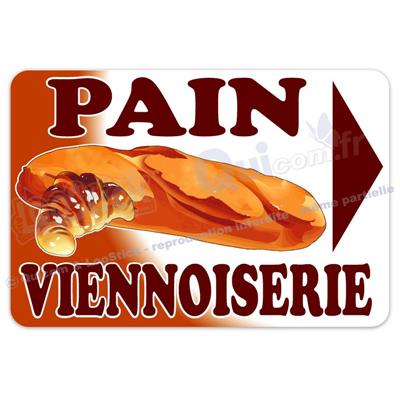 Adhésif Publicité PAIN VIENNOISERIE