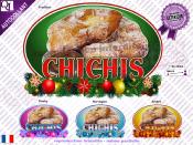 Sticker autocollant CHICHIS DECOR NOEL rsistant UV