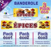 Banderole EPICES Pack éco au choix