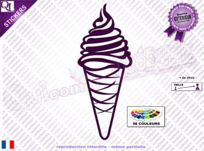 Stickers GLACE Italienne (ref1)