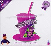 autocollant GRANITE parfum VIOLETTE sticker