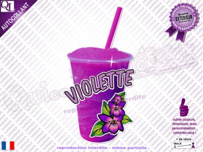 Autocollant GRANITA Violette